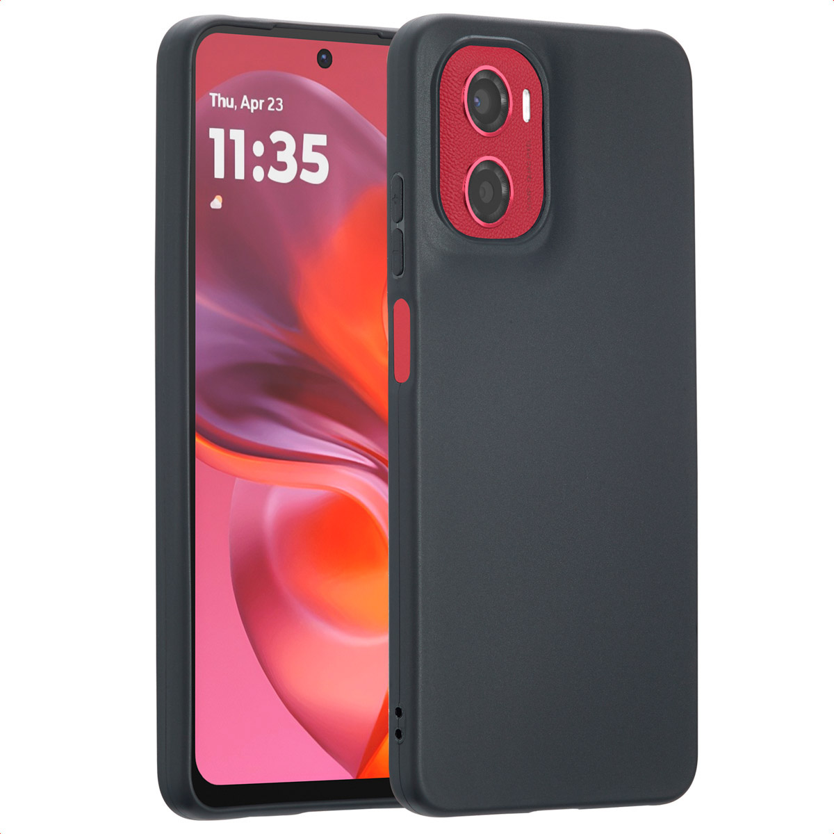 imoshion Coque Couleur Motorola Moto G05 / E15 - Noir