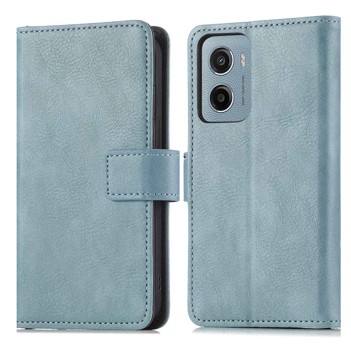imoshion Luxe Bookcase voor de Motorola Moto G05 / E15 - Lichtblauw