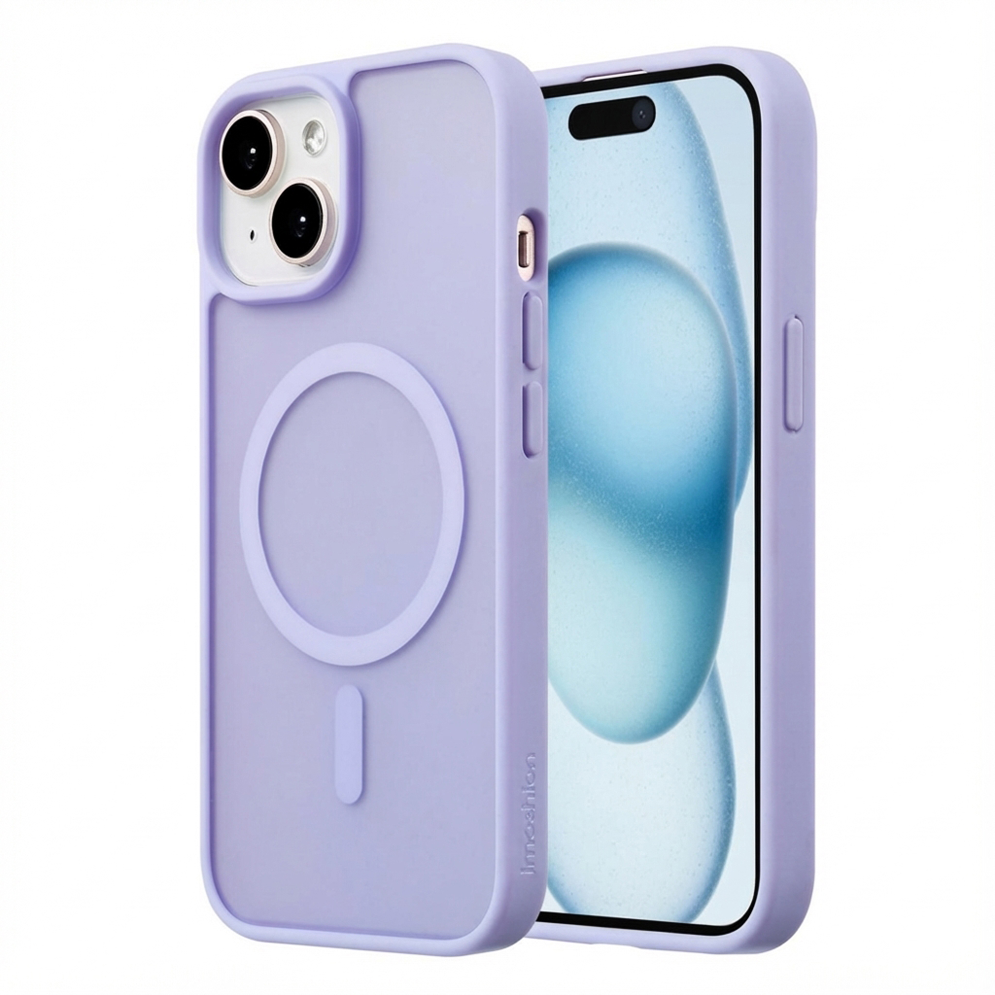 imoshion Coque Color Guard avec MagSafe Apple iPhone 15 - Lilas