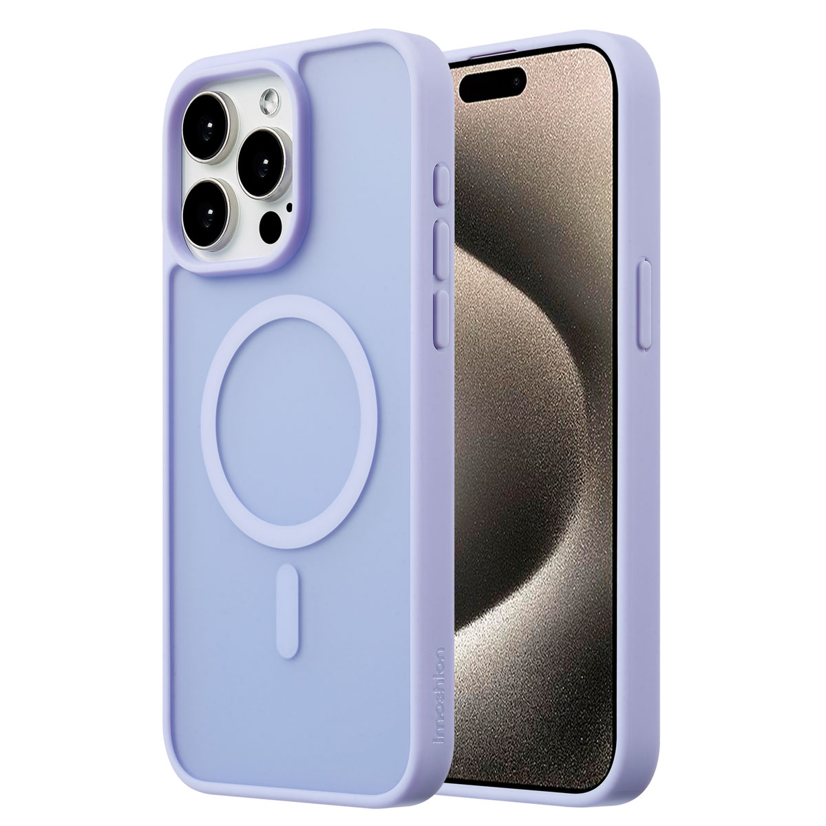 imoshion Coque Color Guard avec MagSafe Apple iPhone 15 Pro Max - Lilas