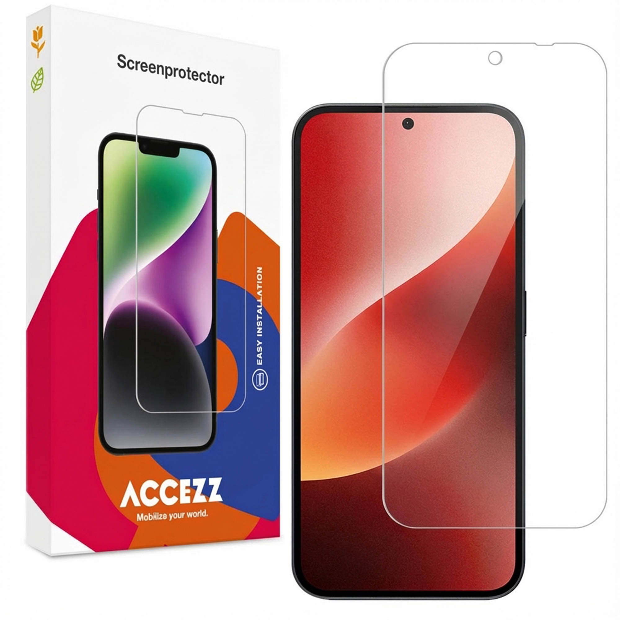 Accezz Gehard Glas Screenprotector voor de Nothing Phone (2a) / (2a) Plus