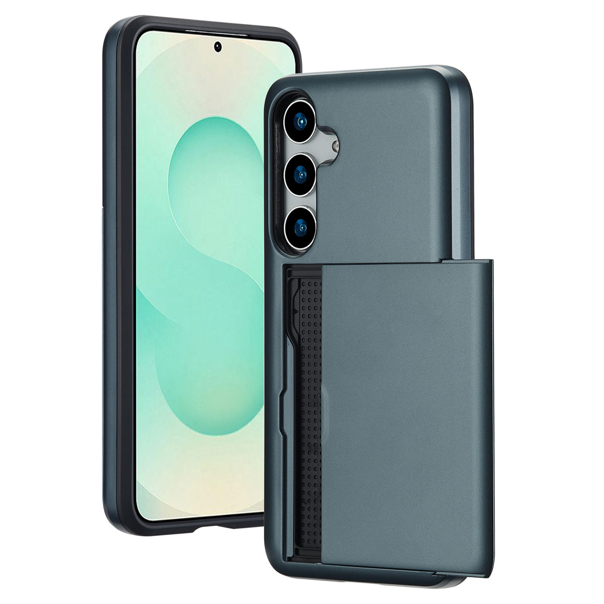 imoshion Coque arrière avec porte-cartes Samsung Galaxy S25 Plus - Bleu foncé