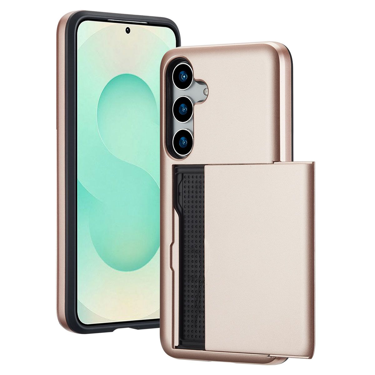 imoshion Coque arrière avec porte-cartes Samsung Galaxy S25 Plus - Rose Doré