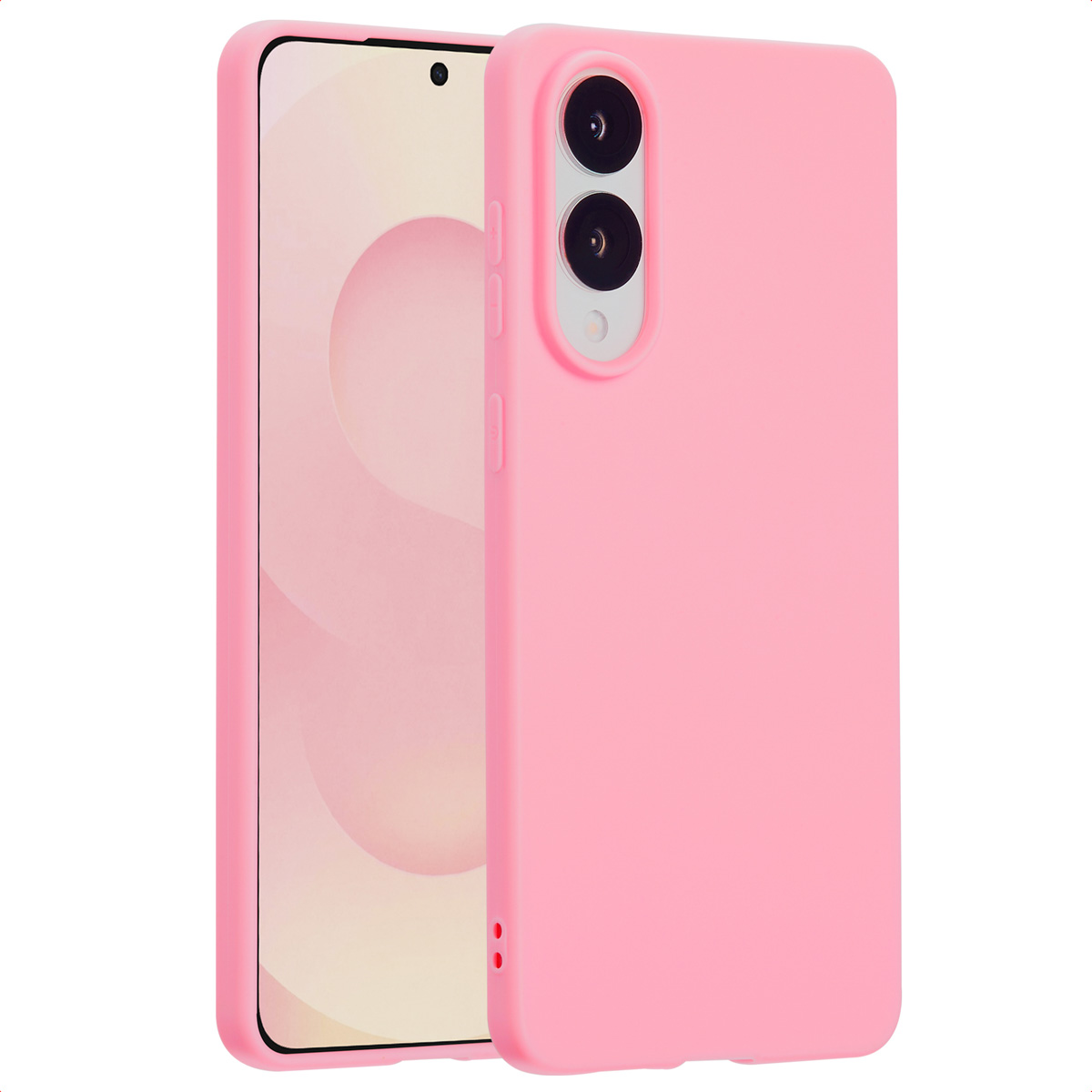 imoshion Coque Couleur Samsung Galaxy S25 Edge - Bubblegum Pink