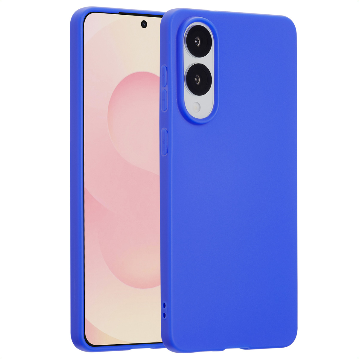 imoshion Coque Couleur Samsung Galaxy S25 Edge - Cobalt Blue