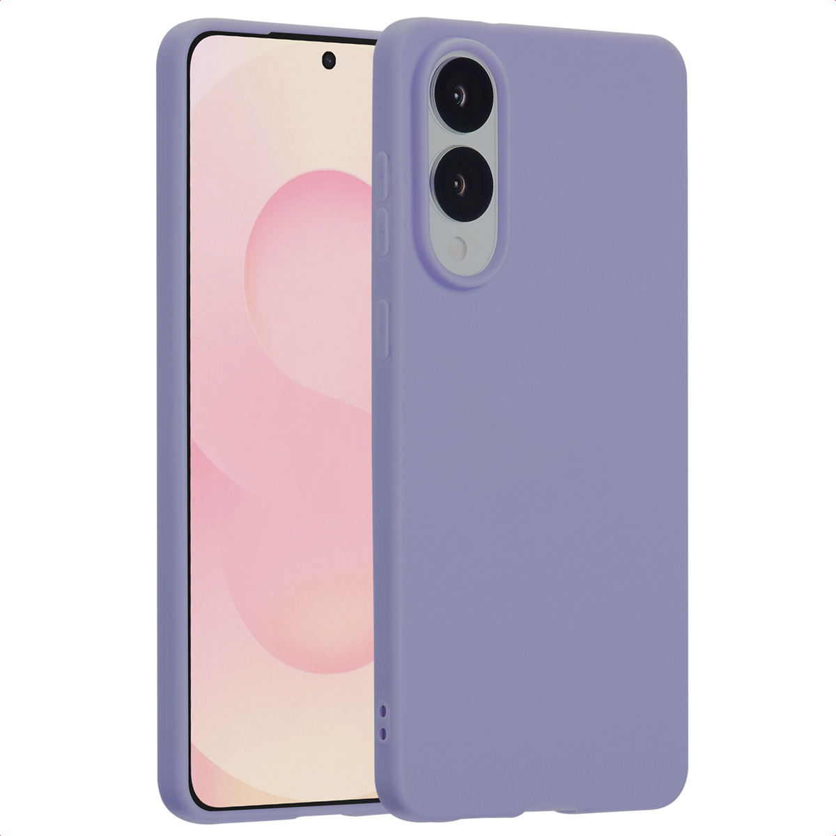 imoshion Coque Couleur Samsung Galaxy S25 Edge - Tropical Violet