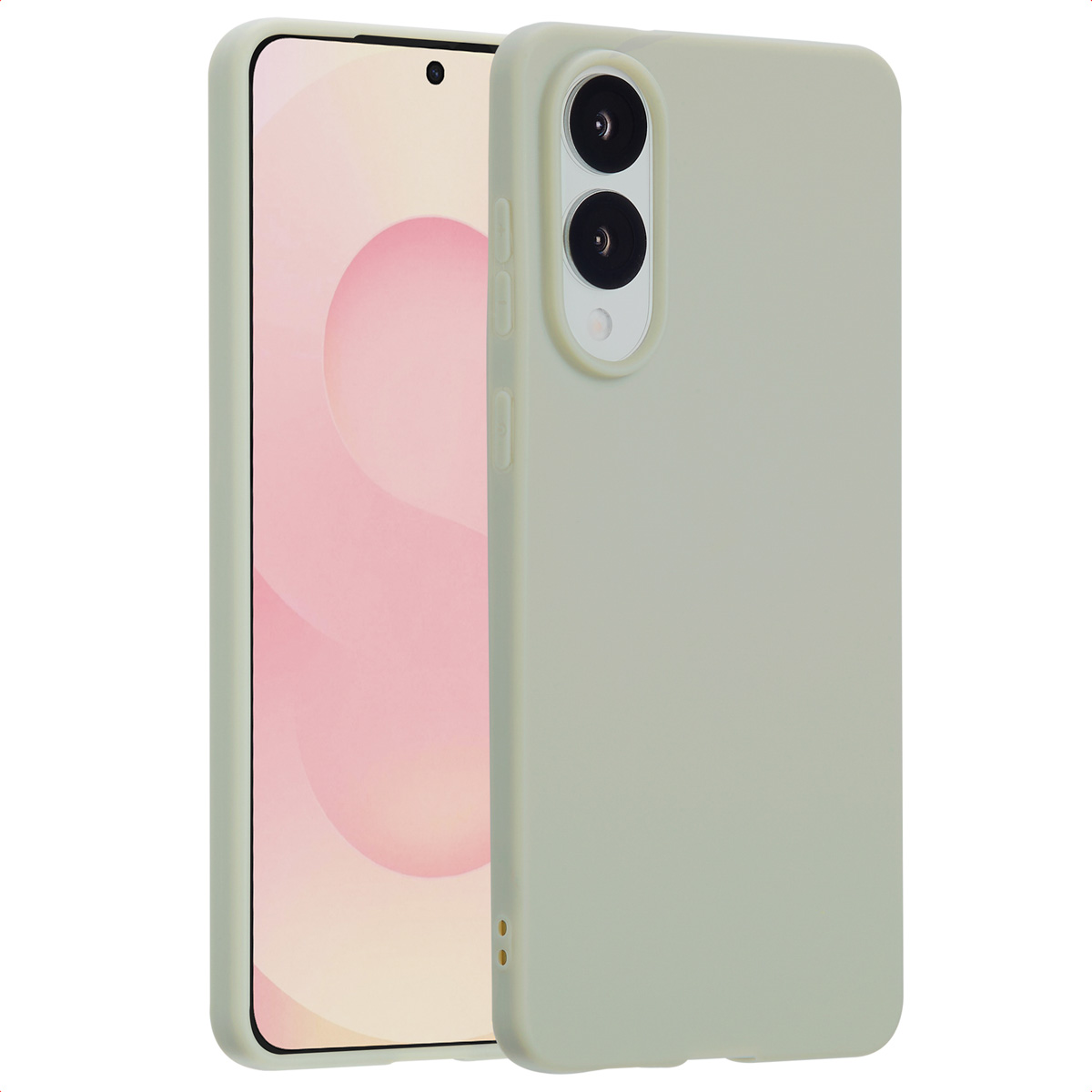 imoshion Coque Couleur Samsung Galaxy S25 Edge - Gris