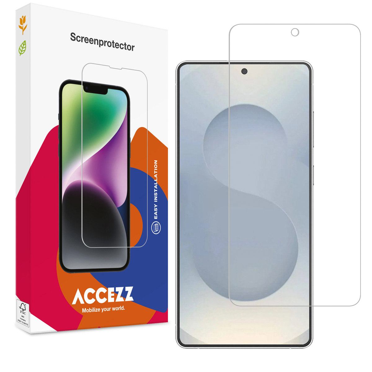 Accezz Gehard Glas Screenprotector voor de Samsung Galaxy S25 Edge