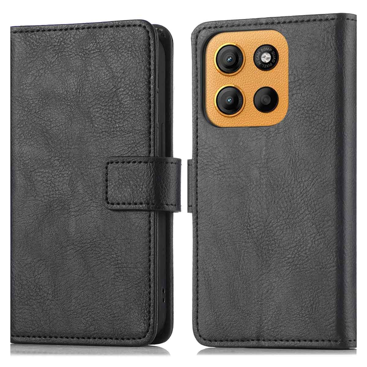 imoshion Luxe Bookcase voor de Motorola Moto G15 / G15 Power - Zwart