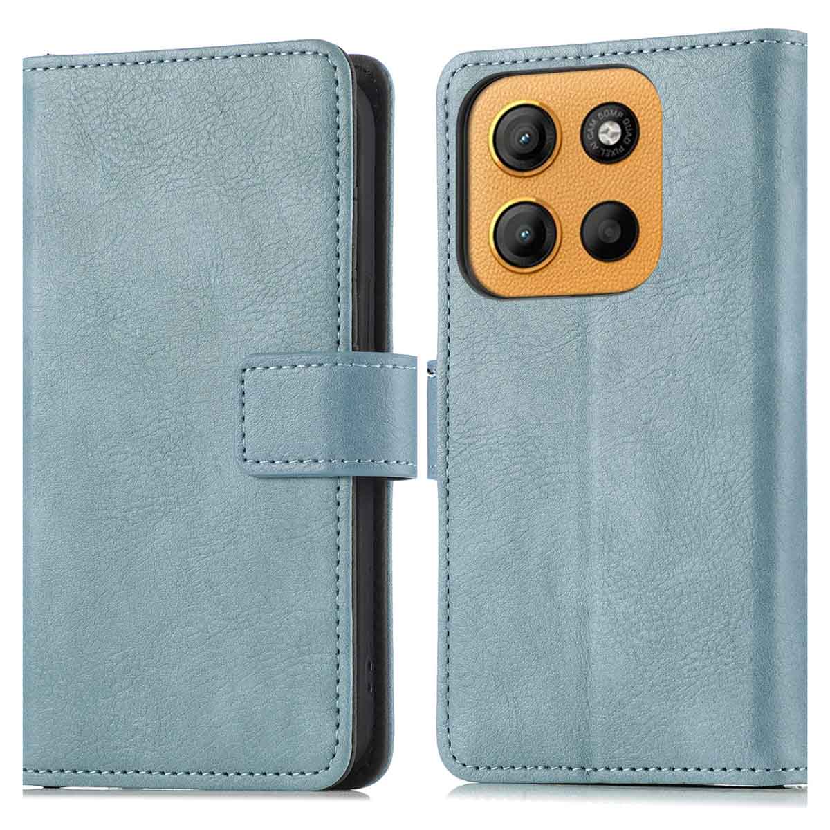 imoshion Luxe Bookcase voor de Motorola Moto G15 / G15 Power - Lichtblauw