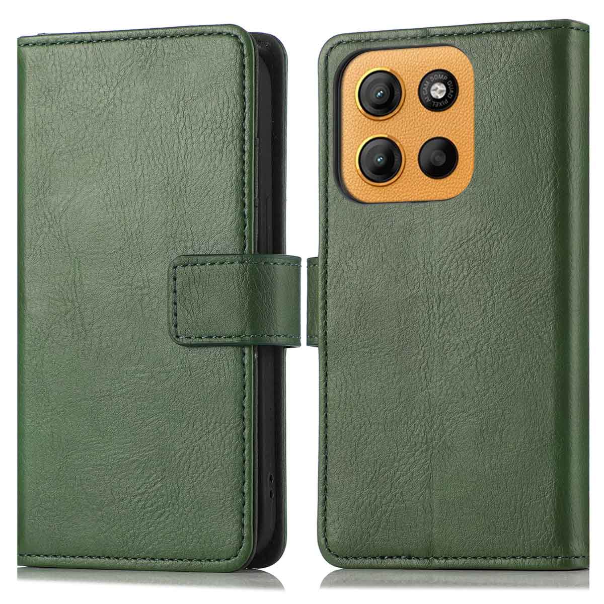 imoshion Luxe Bookcase voor de Motorola Moto G15 / G15 Power - Groen