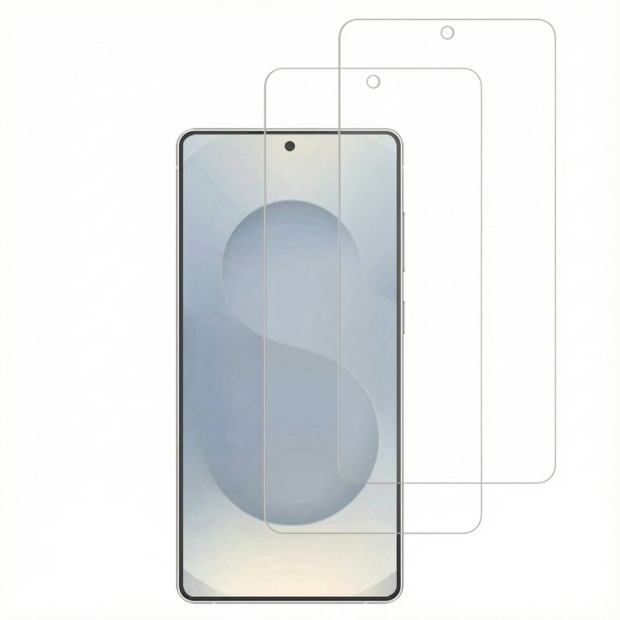 Accezz Gehard Glas Screenprotector 2-pack voor de Samsung Galaxy S25 Edge