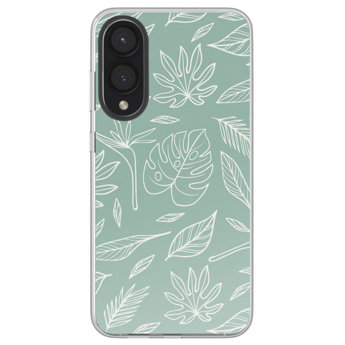 imoshion Design hoesje voor de Samsung Galaxy S25 Edge - Leaves Line-Art