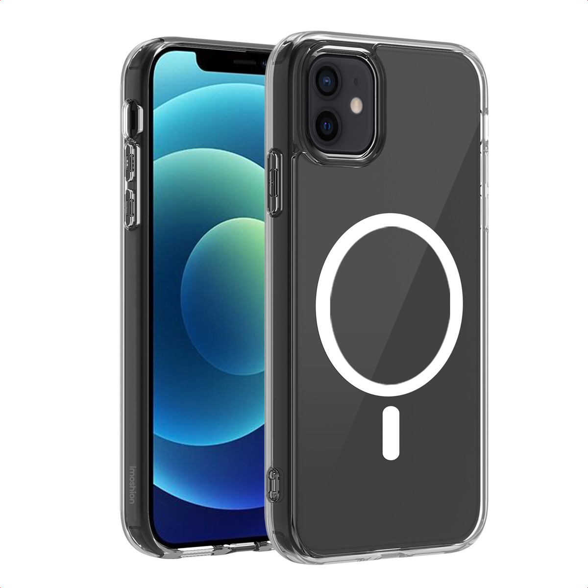 imoshion Protective Backcover met MagSafe voor de Apple iPhone 12 Mini - Transparant