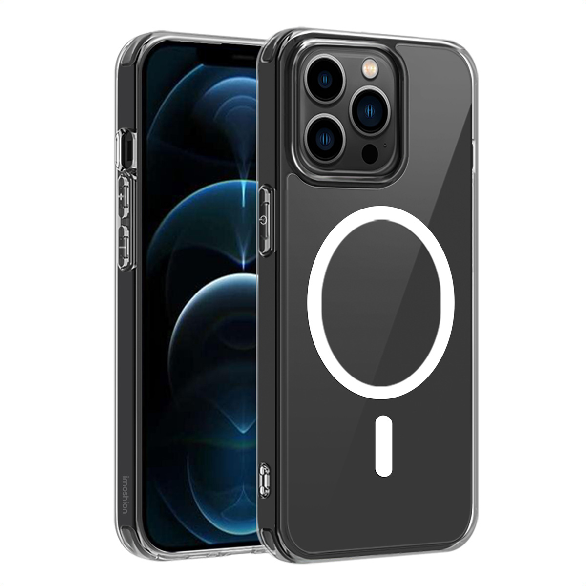 imoshion Protective Backcover met MagSafe voor de Apple iPhone 12 Pro Max - Transparant