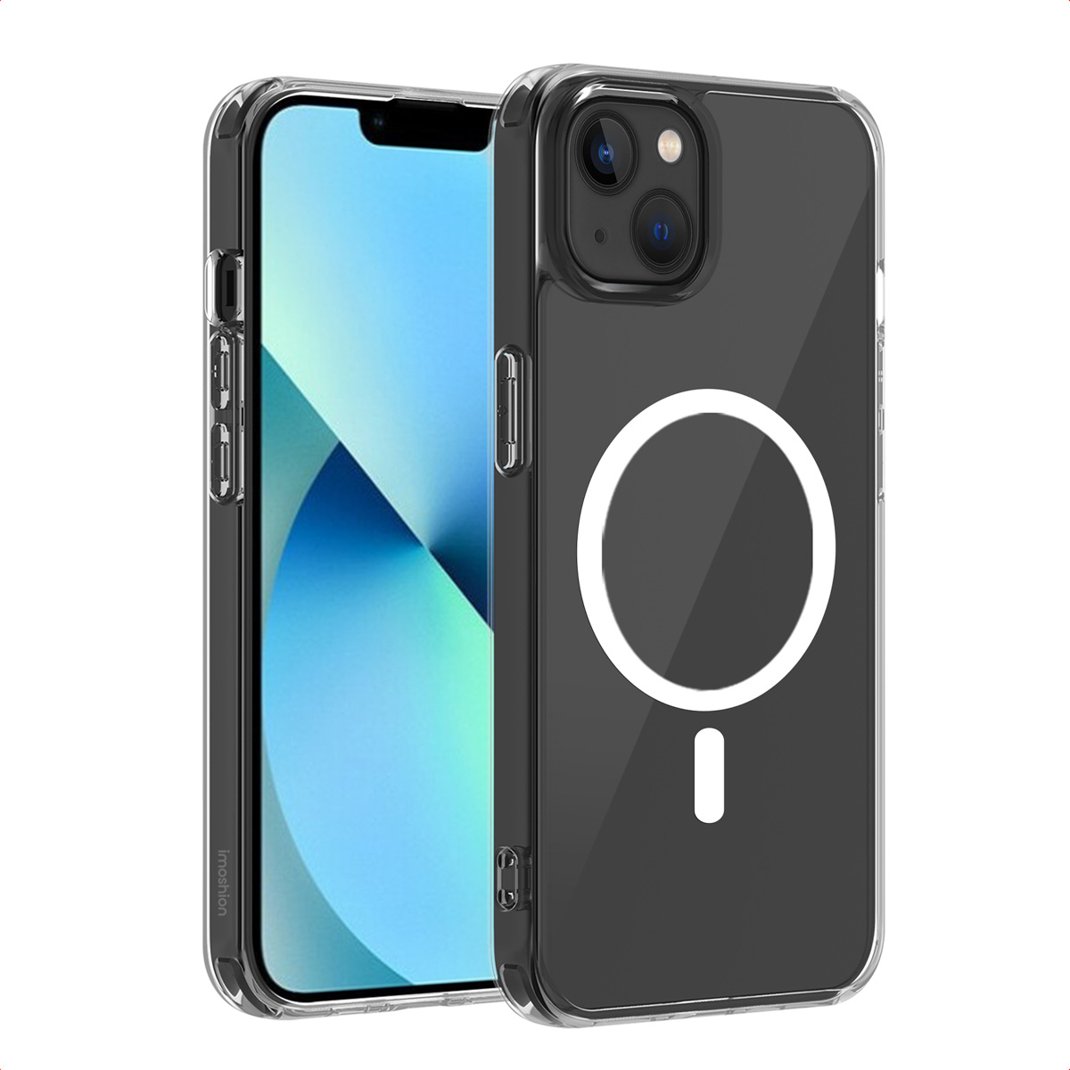 imoshion Protective Backcover met MagSafe voor de Apple iPhone 13 Mini - Transparant