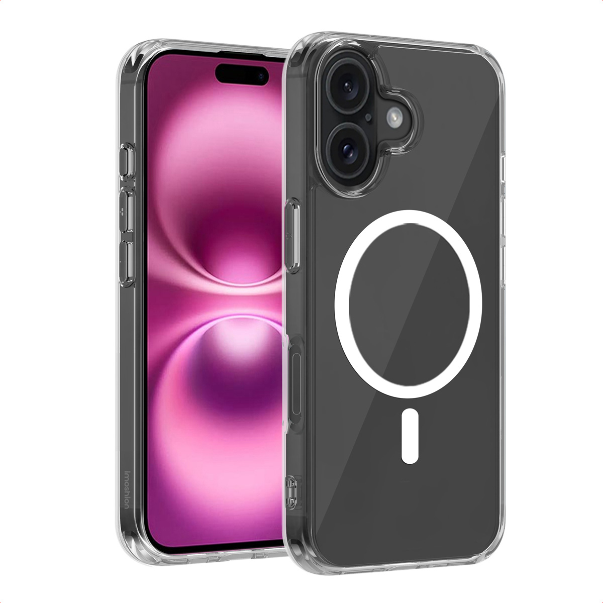 imoshion Protective Backcover met MagSafe voor de Apple iPhone 16 Plus - Transparant