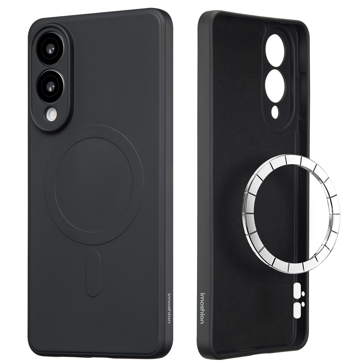 imoshion Coque Couleur avec MagSafe Samsung Galaxy S25 Edge - Noir