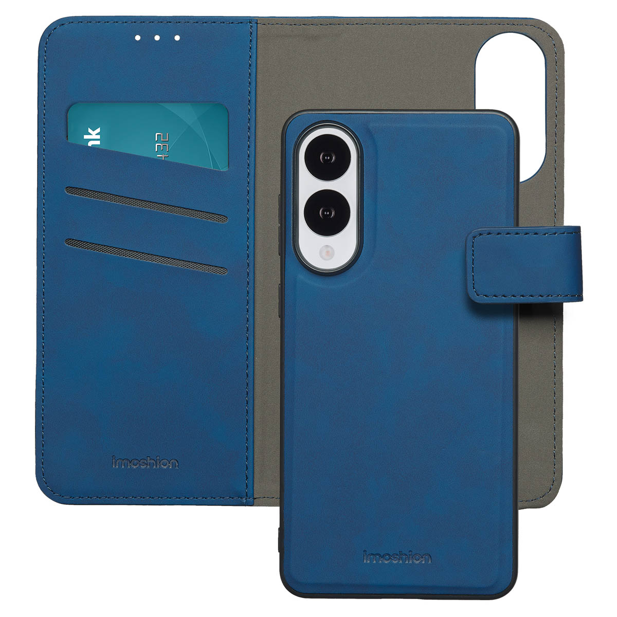 imoshion Uitneembare 2-in-1 Luxe Bookcase voor de Samsung Galaxy S25 Edge - Blauw
