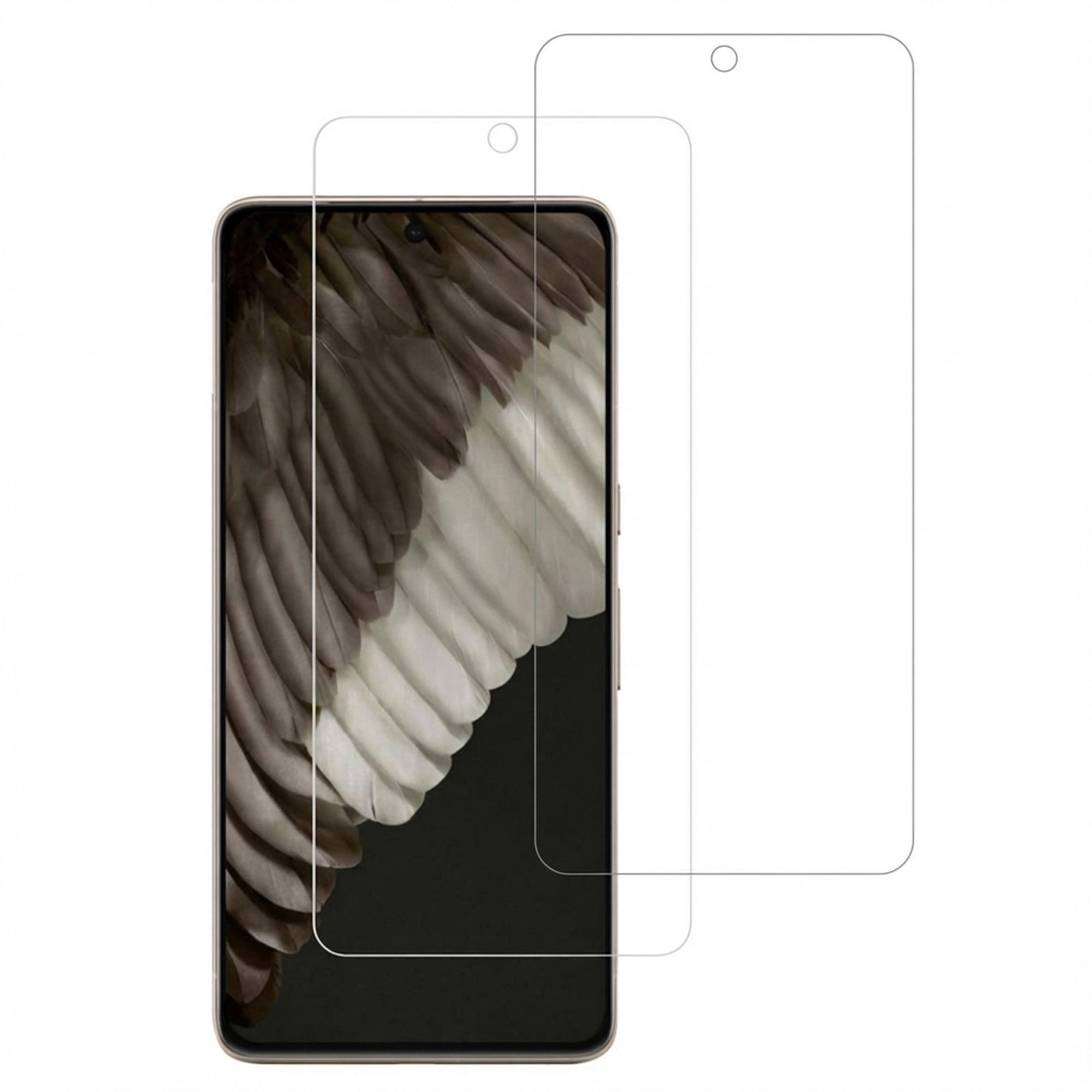Accezz Protection d'écran en verre trempé 2-pack Google Pixel 8 Pro