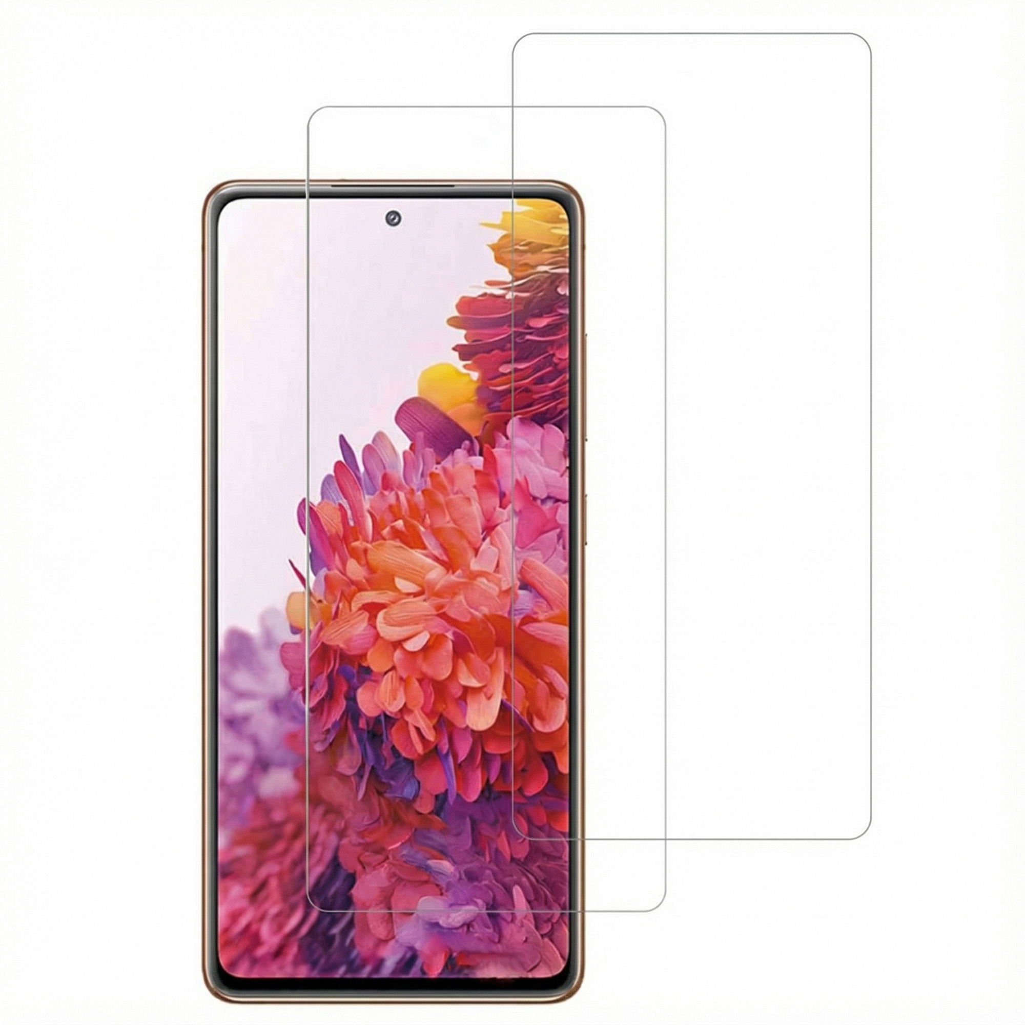 Accezz Gehard Glas Screenprotector 2-pack voor de Samsung Galaxy S20 FE