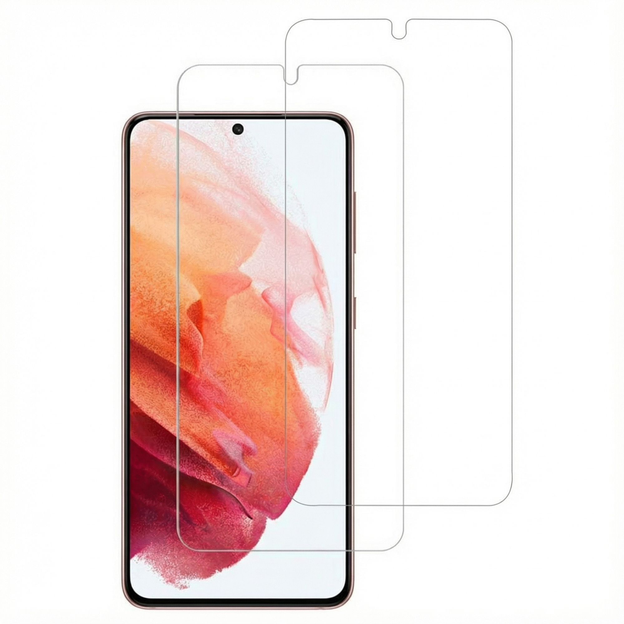 Accezz Gehard Glas Screenprotector 2-pack voor de Samsung Galaxy S21