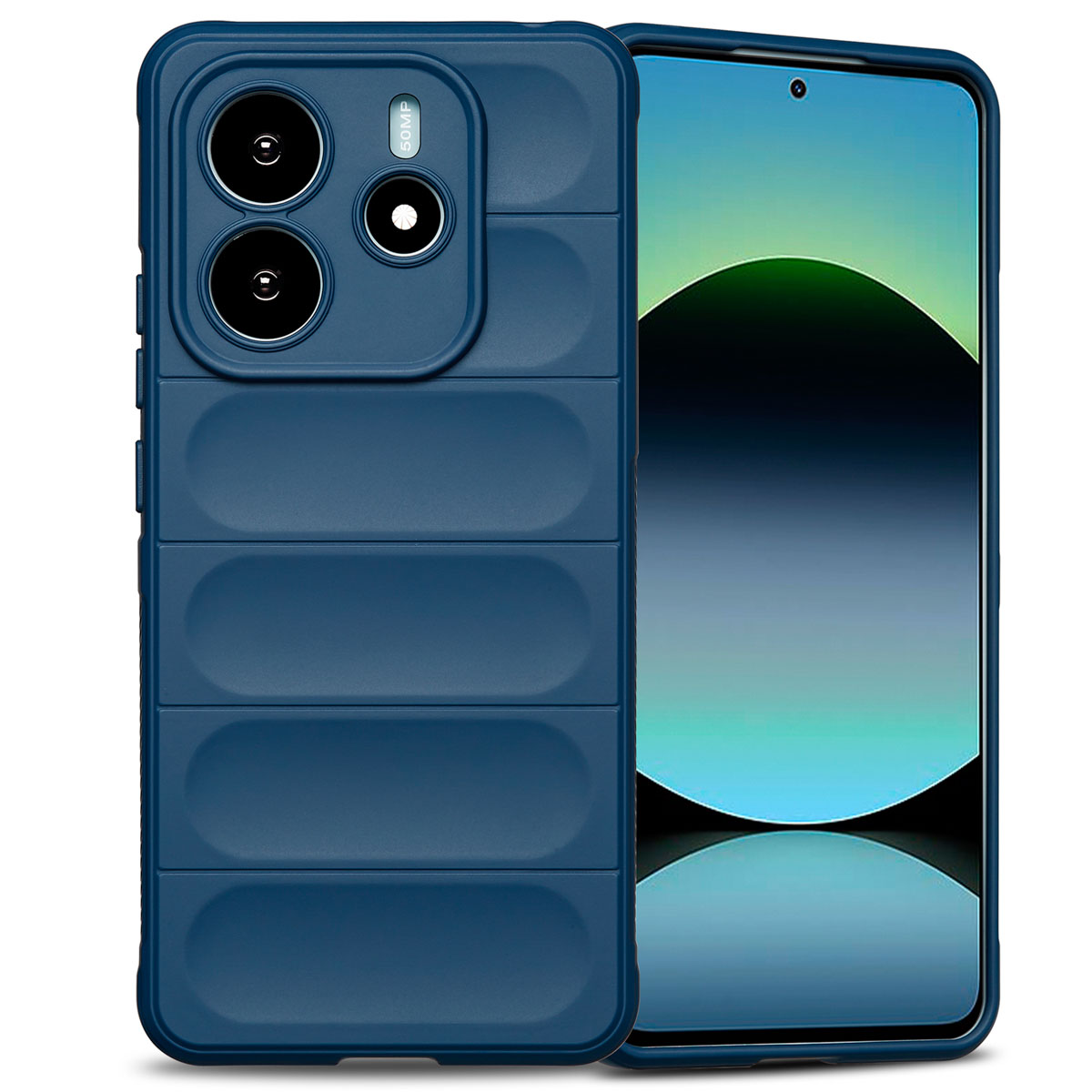 imoshion EasyGrip Backcover Xiaomi Redmi Note 14 (5G) - Bleu foncé