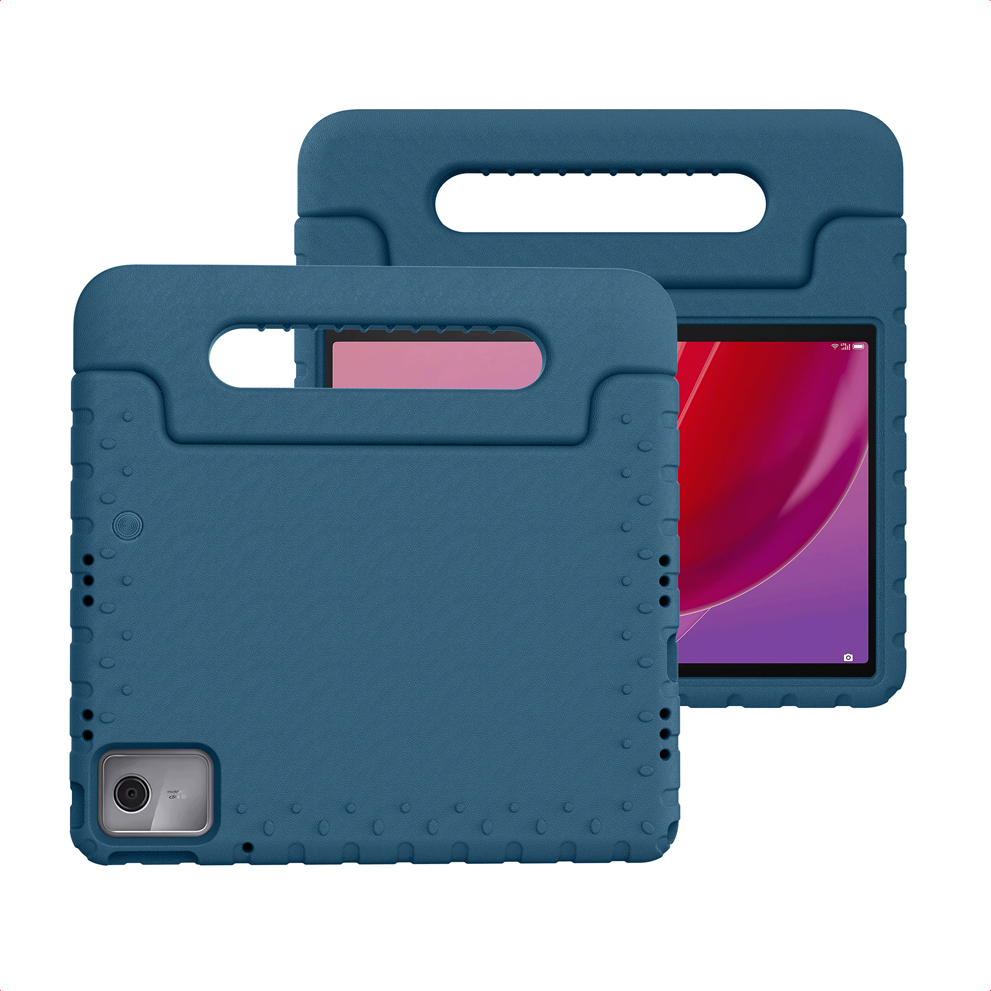 imoshion Coque kidsproof avec poignée Lenovo Tab M11 - Bleu foncé