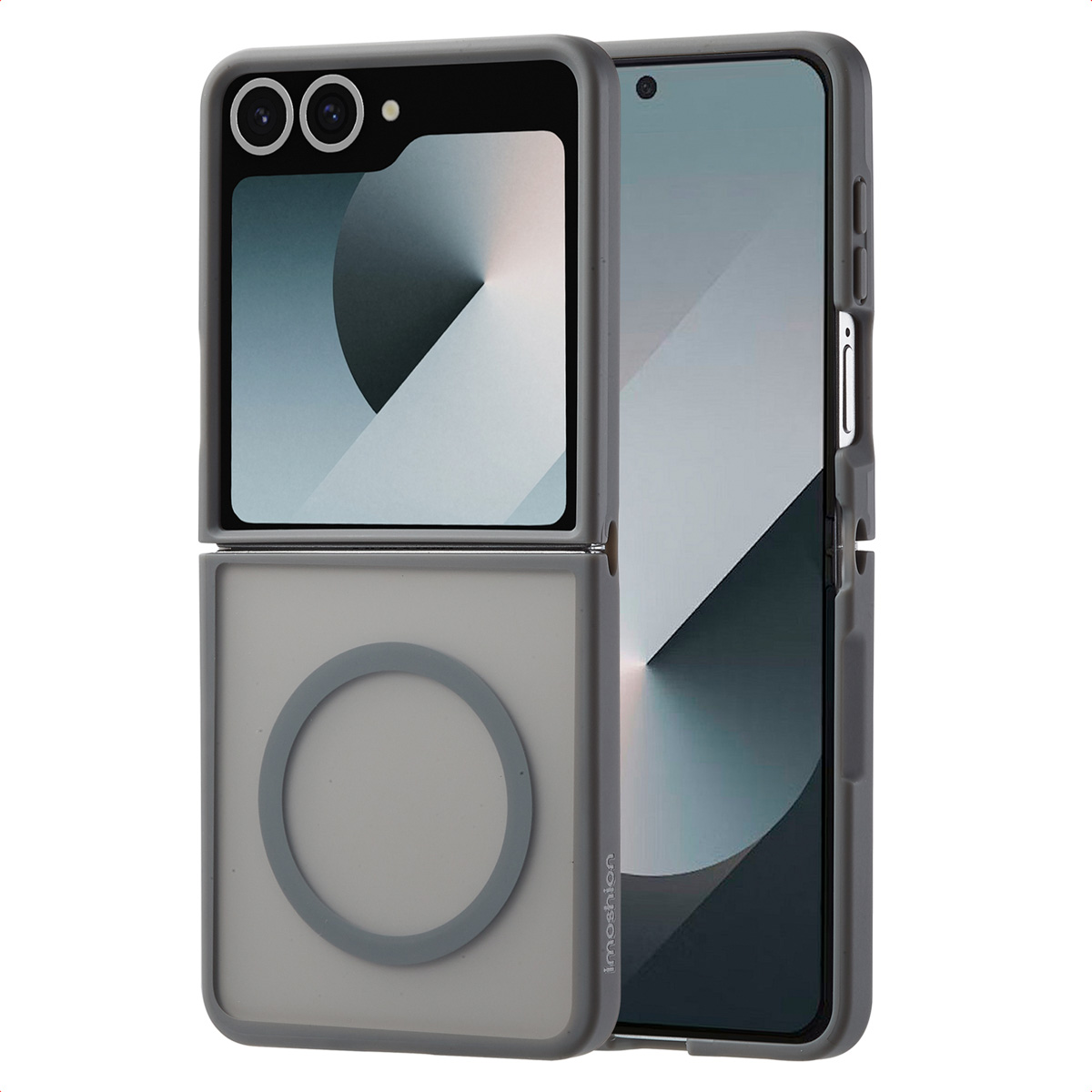 imoshion Coque Color Guard avec MagSafe Samsung Galaxy Z Flip 7 - Gris