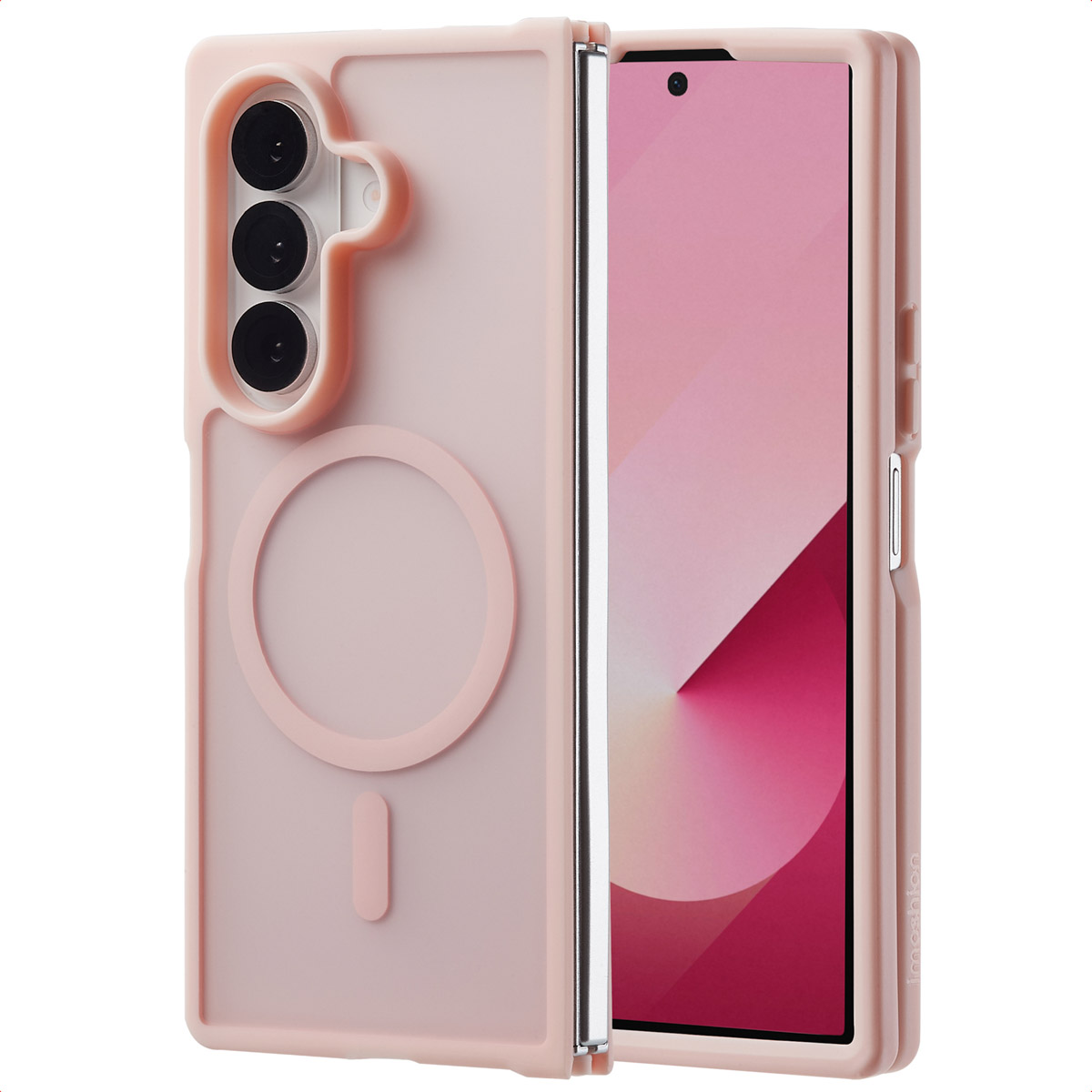 imoshion Coque Color Guard avec MagSafe Samsung Galaxy Fold 7 - Rose