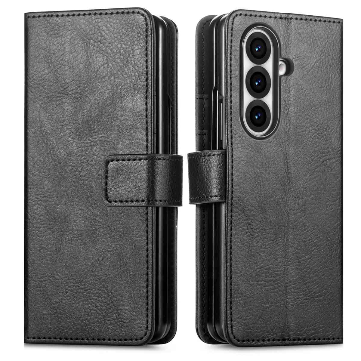 imoshion Luxe Bookcase voor de Samsung Galaxy Fold 7 - Zwart
