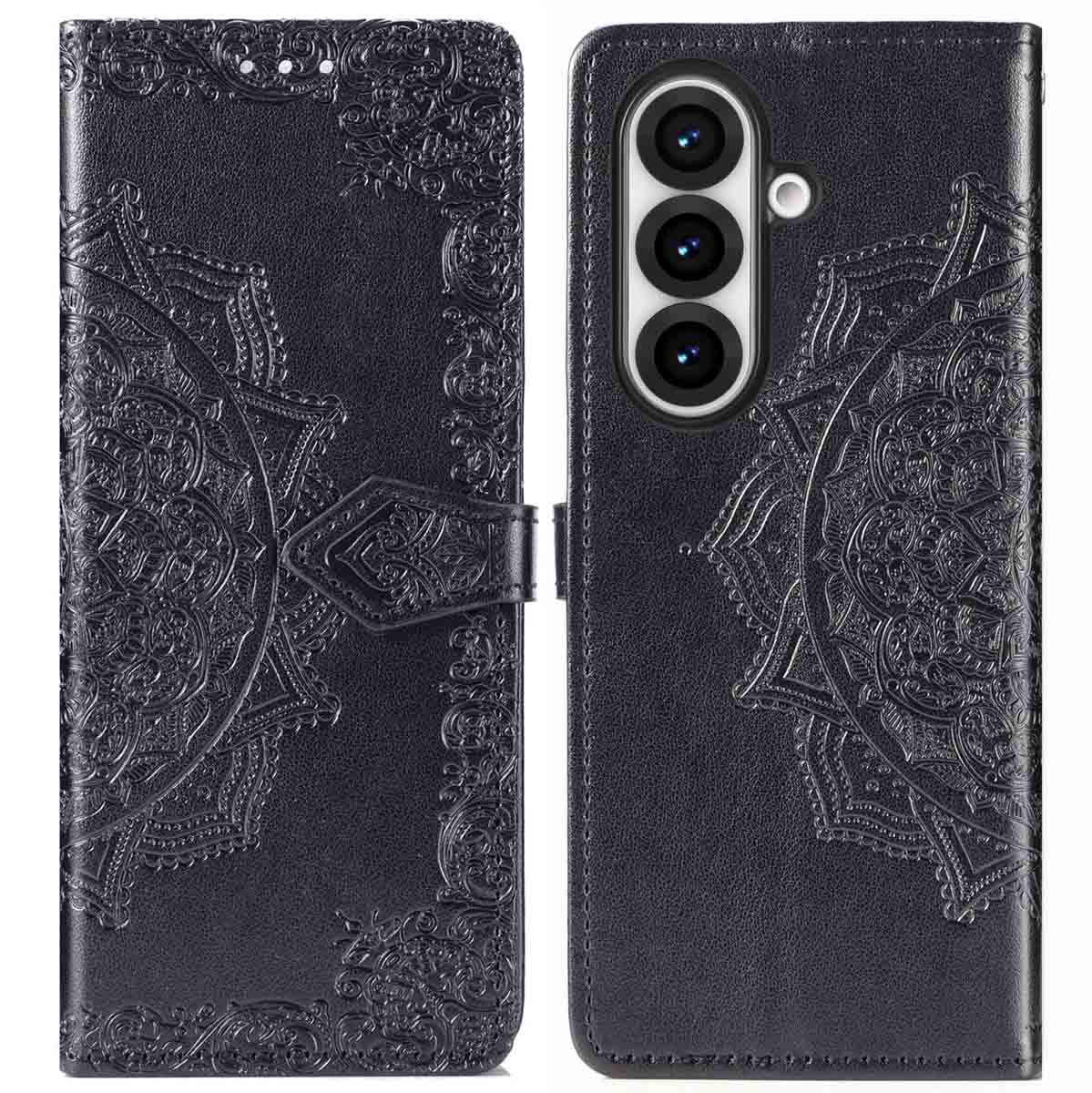 imoshion Mandala Bookcase voor de Samsung Galaxy Fold 7 - Zwart