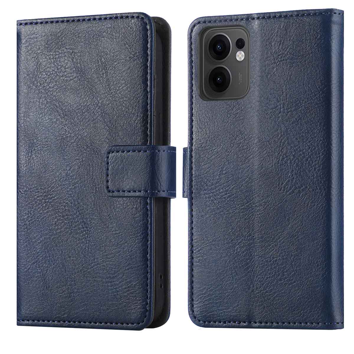 imoshion Luxe Bookcase voor de Oppo Reno 13 F (5G) - Donkerblauw