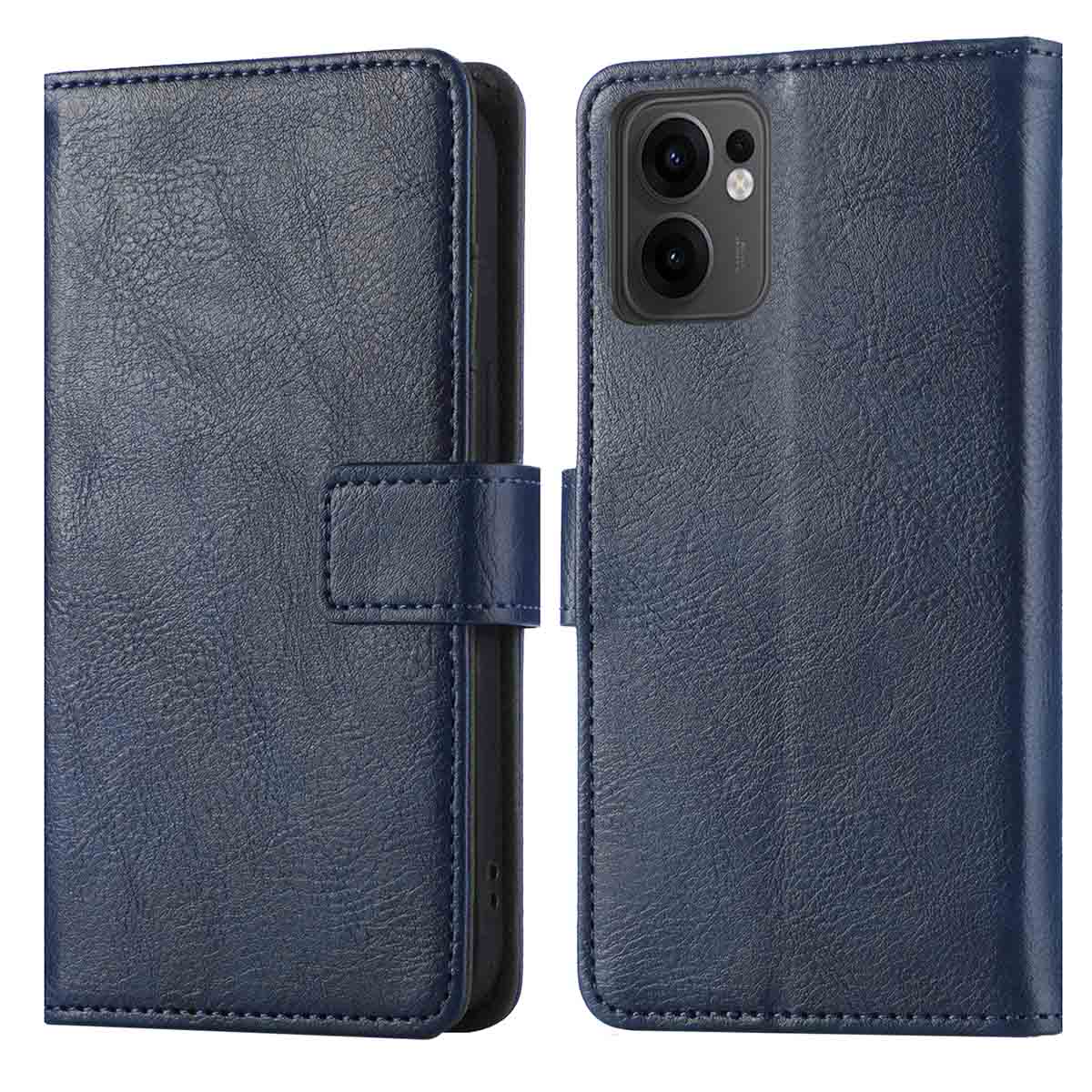imoshion Luxe Bookcase voor de Oppo Reno 13 - Donkerblauw