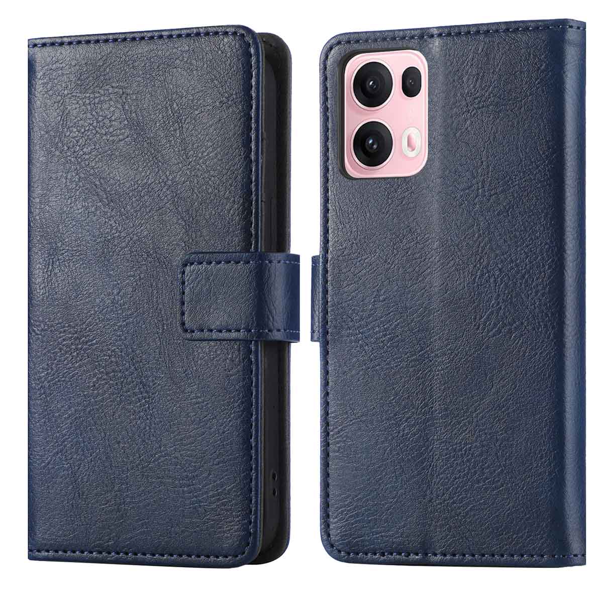 imoshion Luxe Bookcase voor de Oppo Reno 13 Pro - Donkerblauw