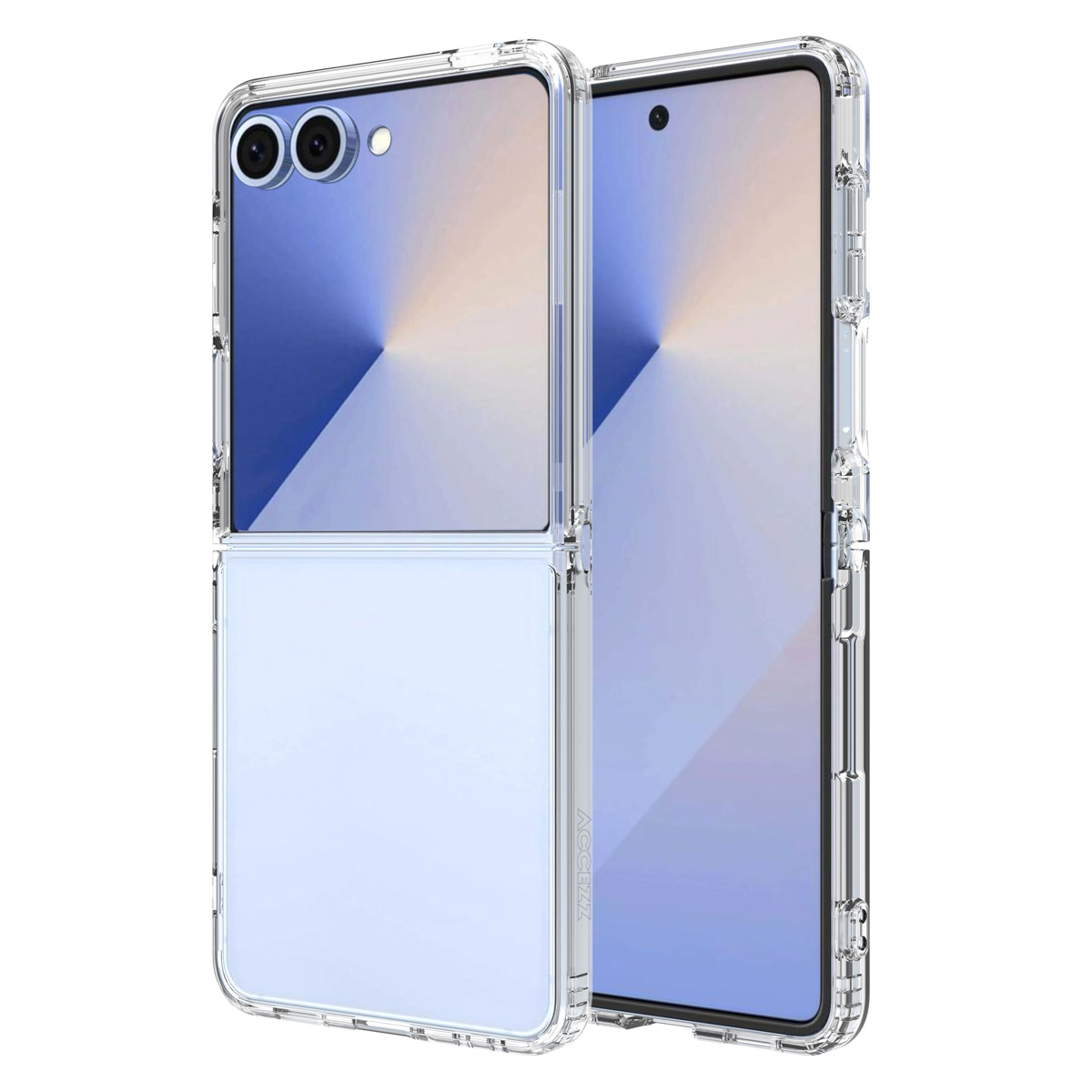Accezz Coque Xtreme Impact Samsung Galaxy Z Flip 7 - Transparent