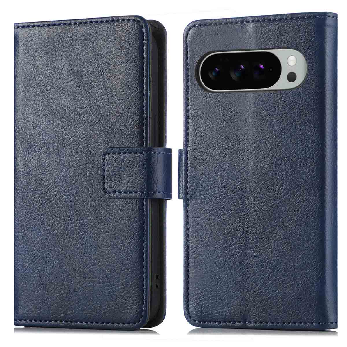 imoshion Luxe Bookcase voor de Google Pixel 10 Pro XL - Donkerblauw