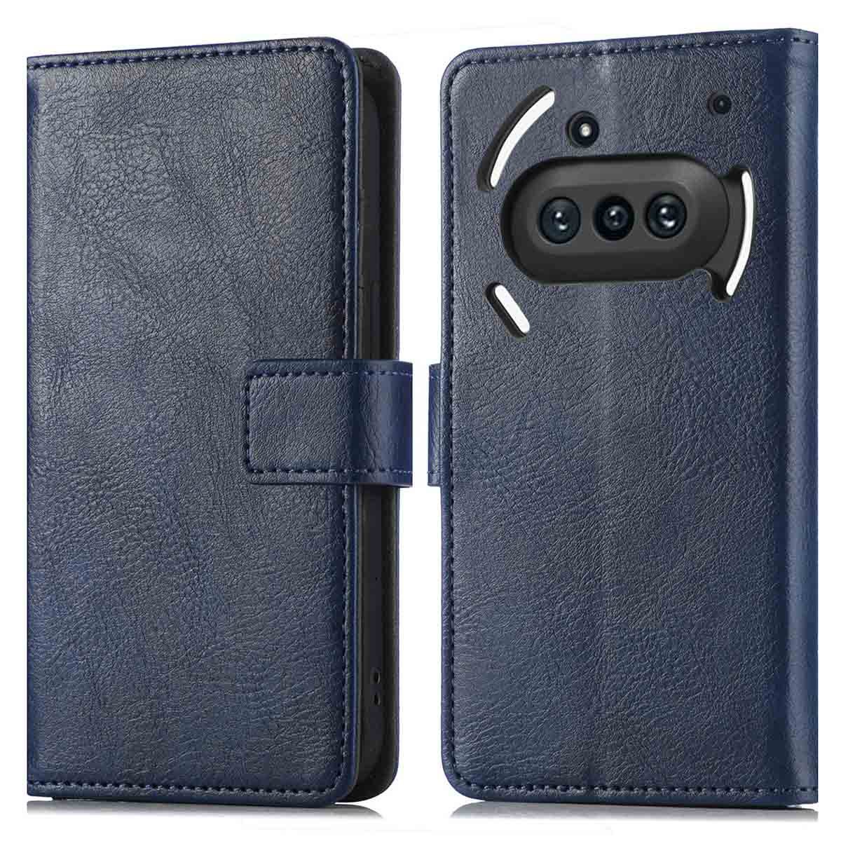 imoshion Luxe Bookcase voor de Nothing Phone (3a) - Donkerblauw