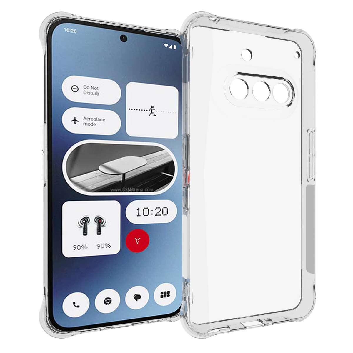 imoshion Shockproof Case voor de Nothing Phone (3a) - Transparant