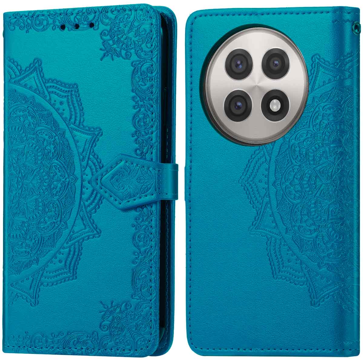 imoshion Mandala Bookcase voor de OnePlus 13R - Turquoise
