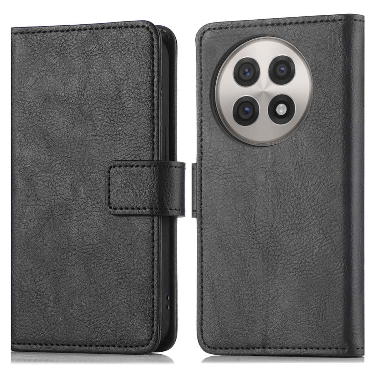 imoshion Luxe Bookcase voor de OnePlus 13R - Zwart
