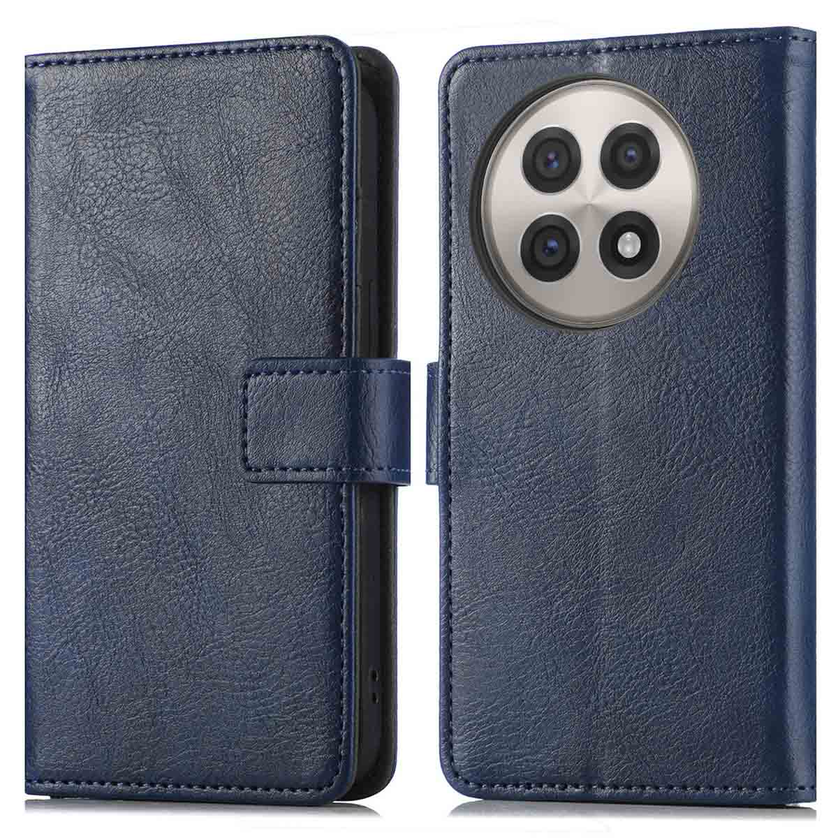 imoshion Luxe Bookcase voor de OnePlus 13R - Donkerblauw