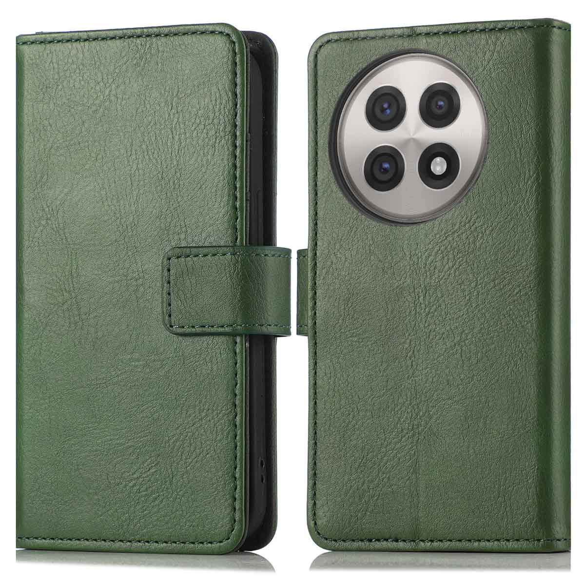 imoshion Luxe Bookcase voor de OnePlus 13R - Groen