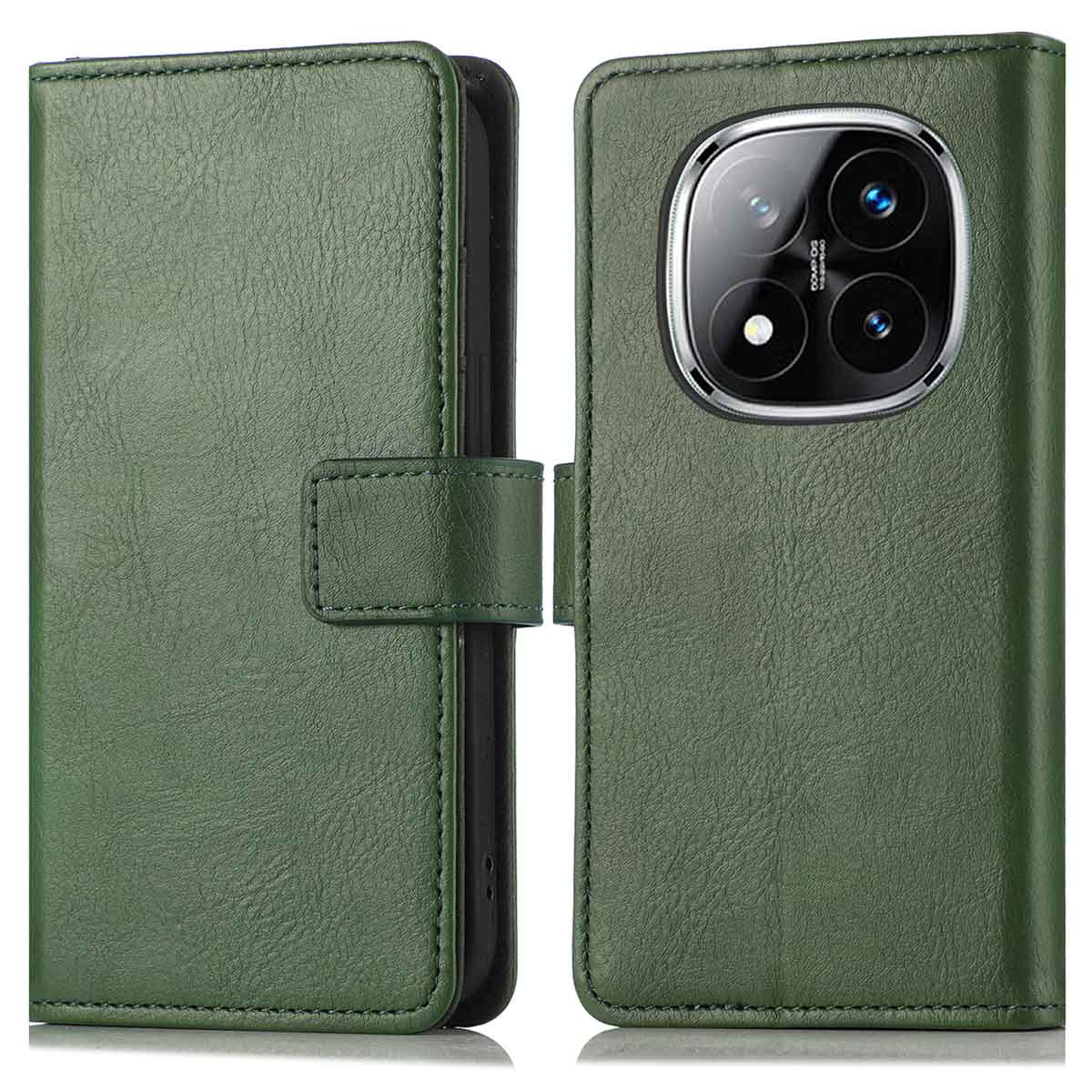 imoshion Luxe Bookcase voor de Xiaomi Redmi Note 14 Pro (4G) - Groen