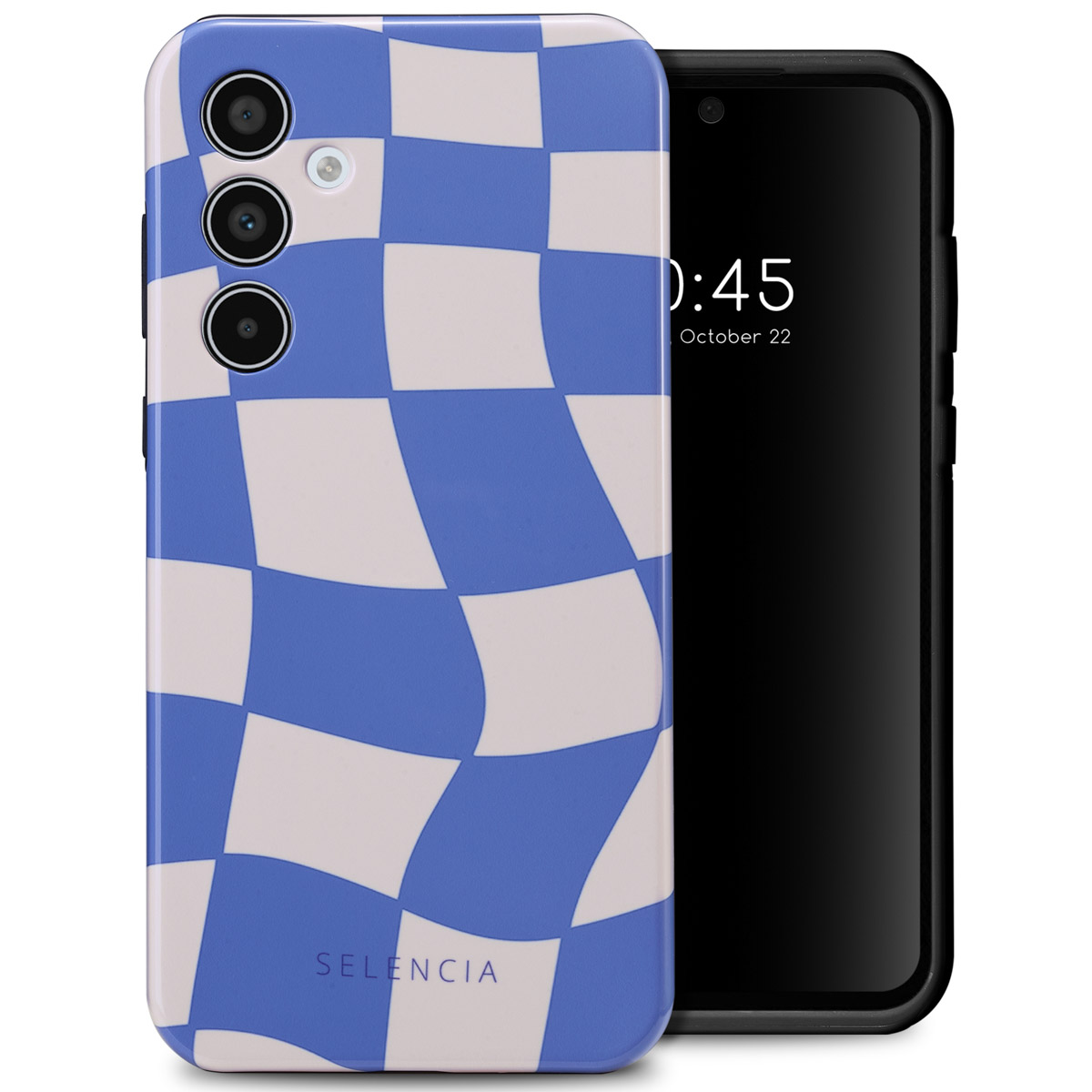 Selencia Coque arrière Vivid Samsung Galaxy A35 - Groovy Sapphire Blue