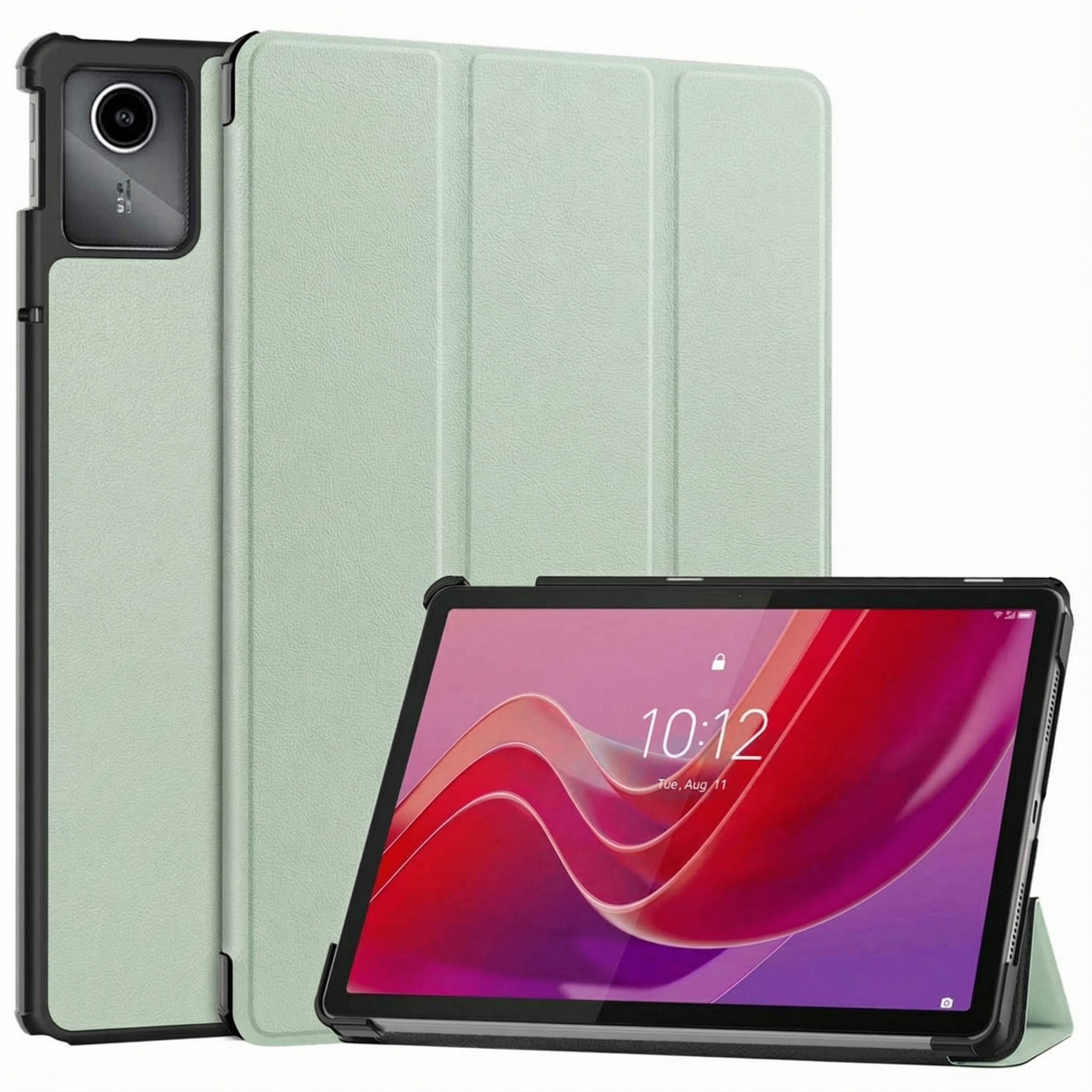 imoshion Coque tablette Trifold Lenovo Tab M11 - Vert clair