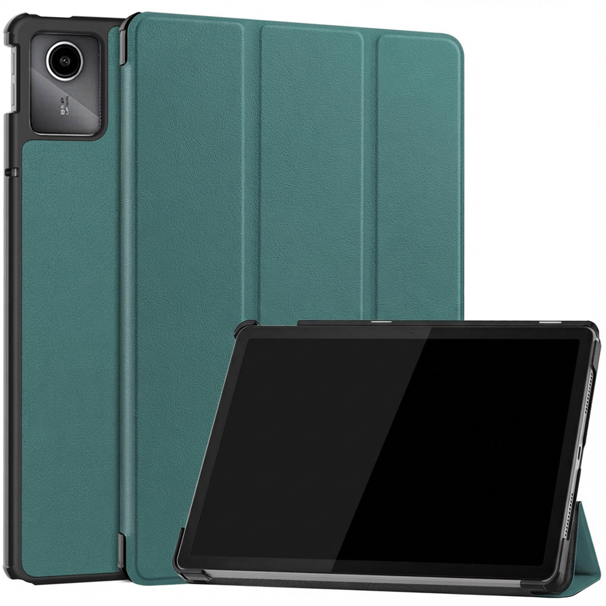 imoshion Coque tablette Trifold Lenovo Tab M11 - Vert foncé
