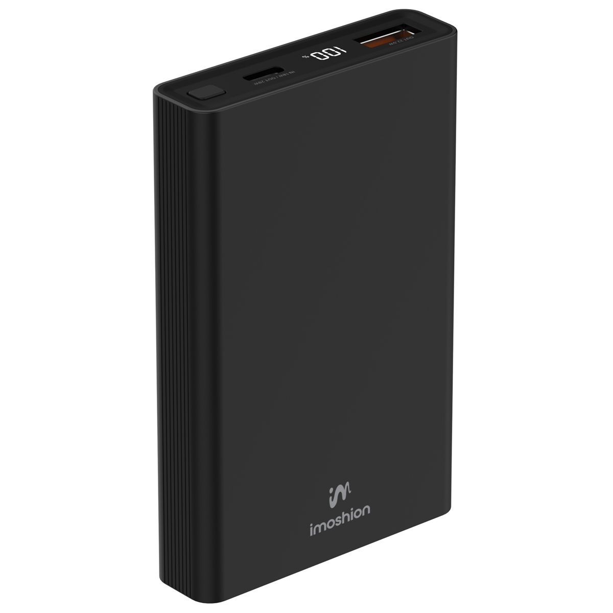 imoshion Ultra Series Aluminium Powerbank 10.000 mAh - Quick Charge en Power Delivery - Black