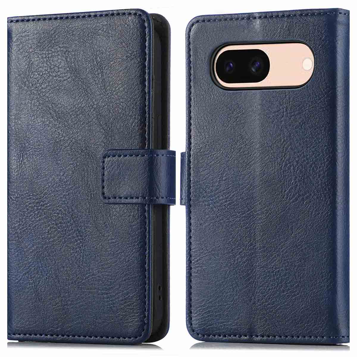imoshion Luxe Bookcase voor de Google Pixel 8a - Donkerblauw