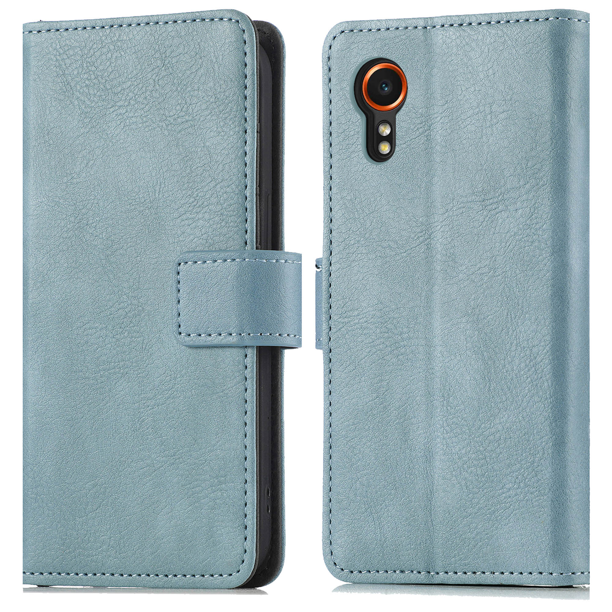 imoshion Luxe Bookcase voor de Samsung Galaxy Xcover 7 - Lichtblauw